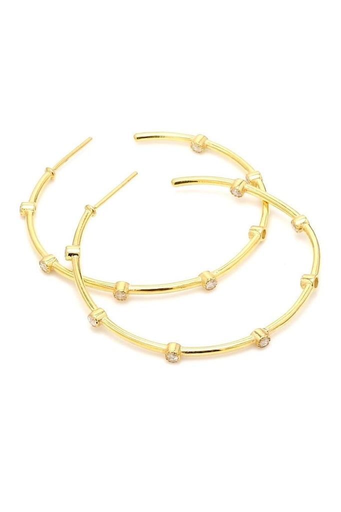 Charlotte Hoops - Gold