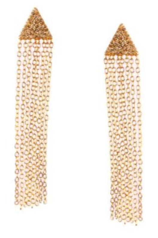 Raindrop Earrings - Gold