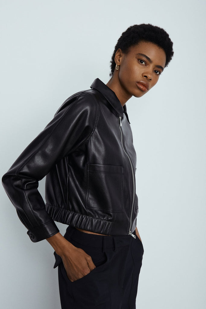 Dona Vegan Leather Jacket