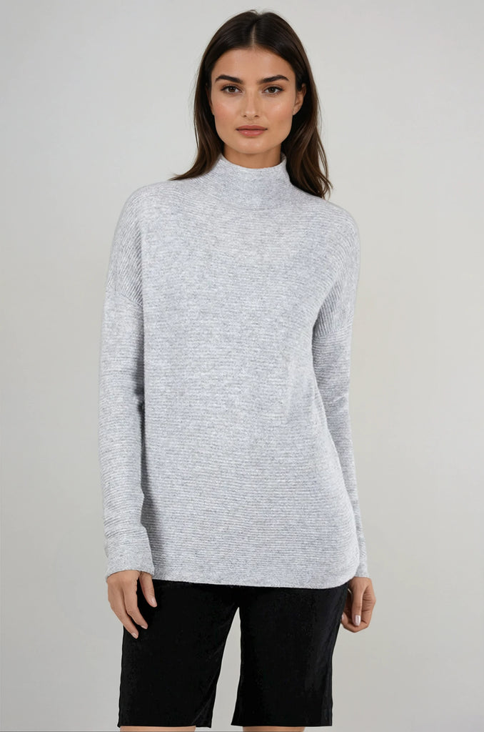 Textured Slouchy Funnel