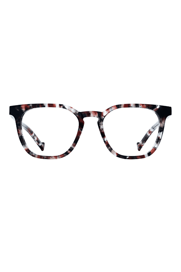 Aline Blue Light Reading Glasses - Maroon Tortoise - 2.0