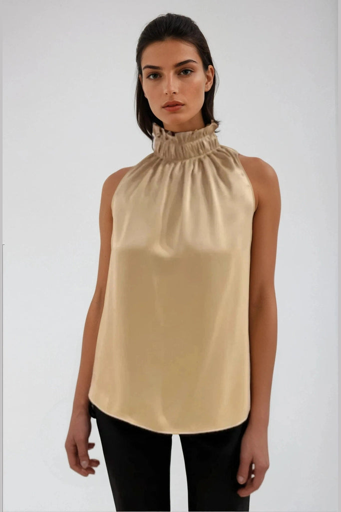 Gathered Neck Top