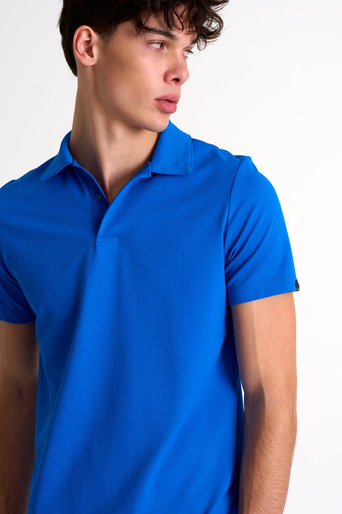 Textured Jersey Polo