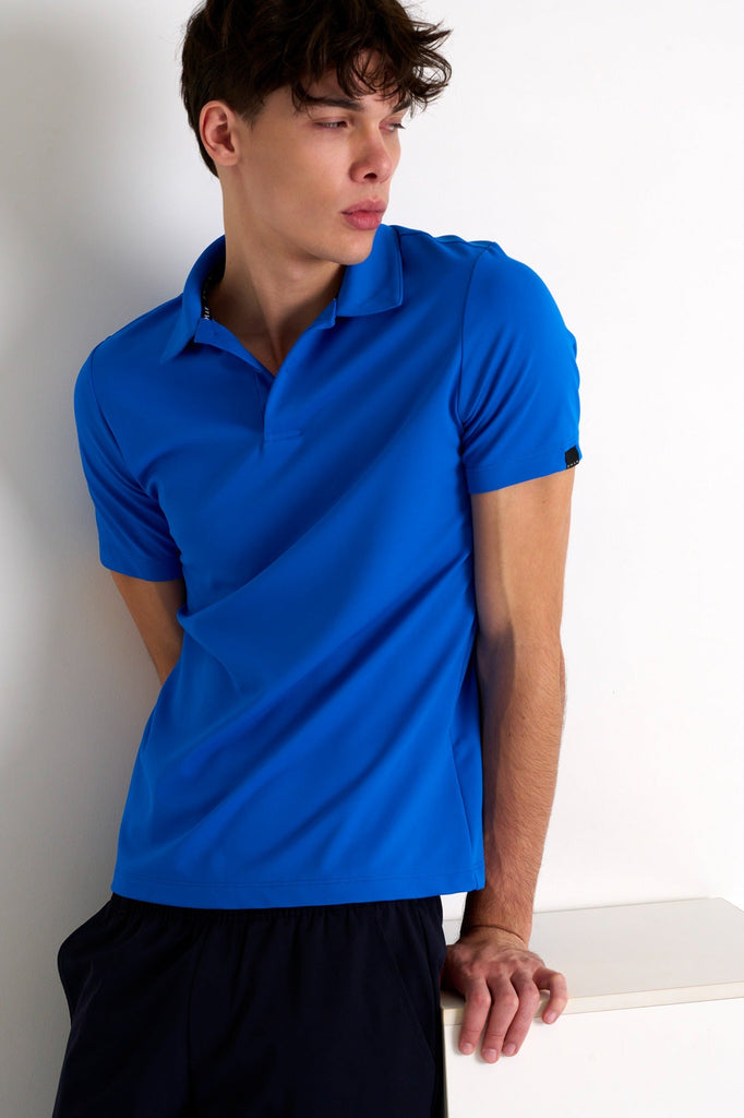 Textured Jersey Polo